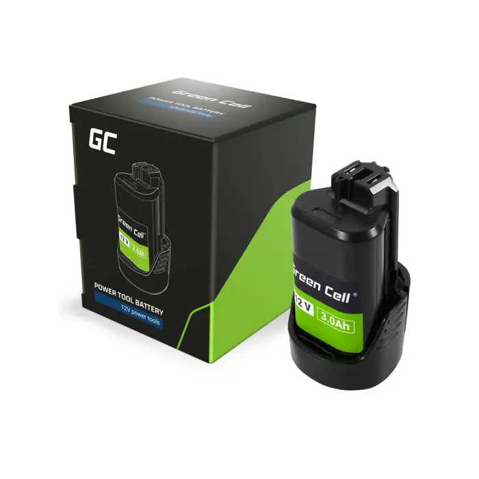 Green Cell PTBO12V3 cordless tool battery / charger