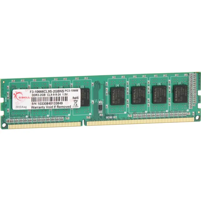 G.Skill DDR3 2GB 1333-999 256x8 NS