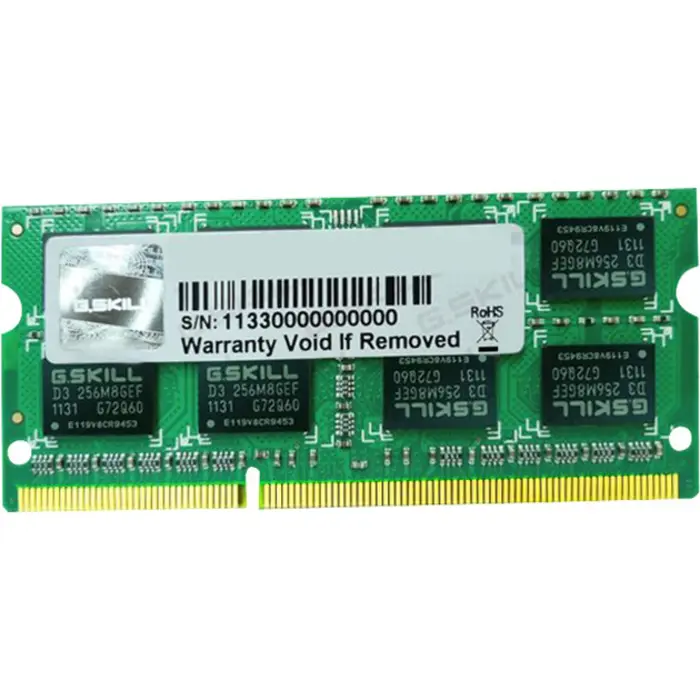 G.Skill DDR3 SO-DIMM 8GB 1600-11 SQ