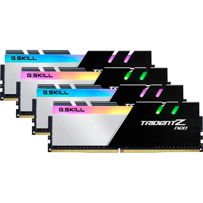 G.Skill DDR4 - 32 GB -3200 - CL - 16 - Quad Kit, RAM, Trident Z Neo (F4-3200C16Q-32GTZN)