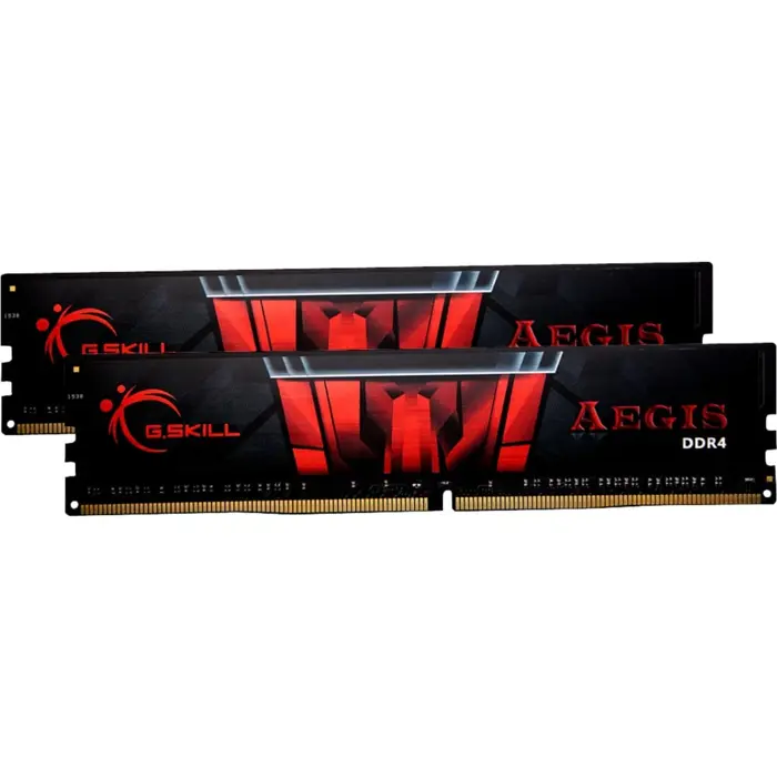 G.Skill DDR4 - 32GB - 2666 - CL -19 Aegis Dual Kit - F4-2666C19D-32GIS