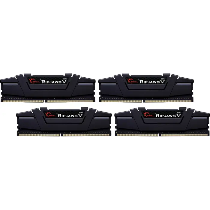 G.Skill DDR4 - 32GB -4000 - CL - 18 - Quad Kit, Ripjaws V (black, F4-4000C18Q-32GVK)