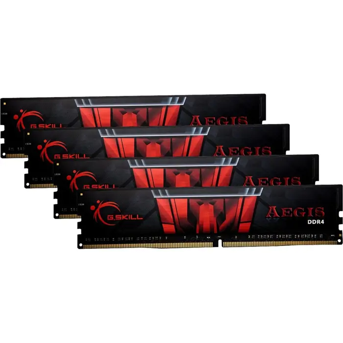 G.Skill DDR4 - 64 GB -3200 - CL - 16 - Quad-Kit, Aegis (F4-3200C16Q-64GIS)