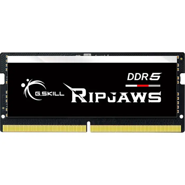 G.Skill DDR5 - 16GB -5600 - CL - 40 (1x 16 GB) , Single (black, F5-5600S4040A16GX1-RS, Ripjaws , INTEL XMP)