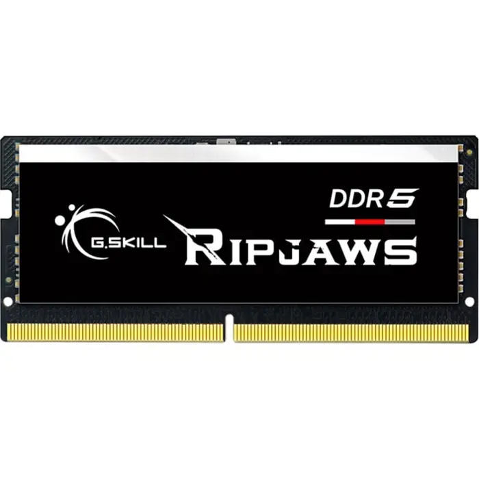 G.Skill DDR5 - 32GB -5600 - CL - 40 - Single (1x 32 GB) , RAM (black, F5-5600S4040A32GX1-RS, Ripjaws , INTEL XMP)