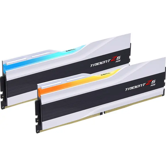 G.Skill DDR5 - 32GB - 7200 - CL - 34 (2x 16 GB) dual kit, memory (white, F5-7200J3445G16GX2-TZ5RW, Ripjaws M5 RGB, INTEL XMP)