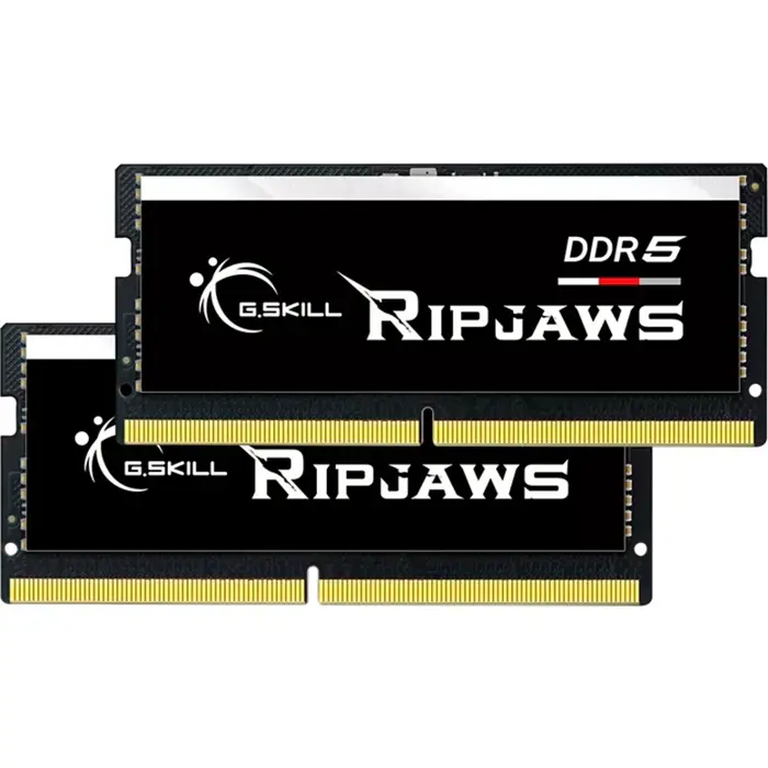 G.Skill DDR5 - 64GB - 5600 - CL - 40 (2x 32 GB) dual kit, RAM (black, F5-5600S4040A32GX2-RS, Ripjaws, INTEL XMP)