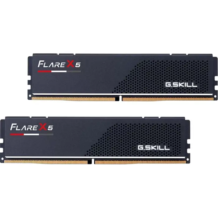 G.Skill DDR5 - 64GB - 6000 - CL - 28 (2x 32 GB) Dual Kit, black RAM, F5-6000J2836G32GX2-FX5, Flare X5, AMD EXPO