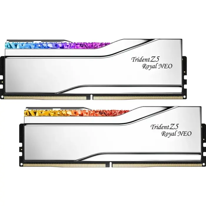 G.Skill DDR5 - 96GB - 6000 - CL - 28, single (silver, F5-6000J2836F48GX2-TR5NS, TZ5 Royal Neo Silver, AMD EXPO)