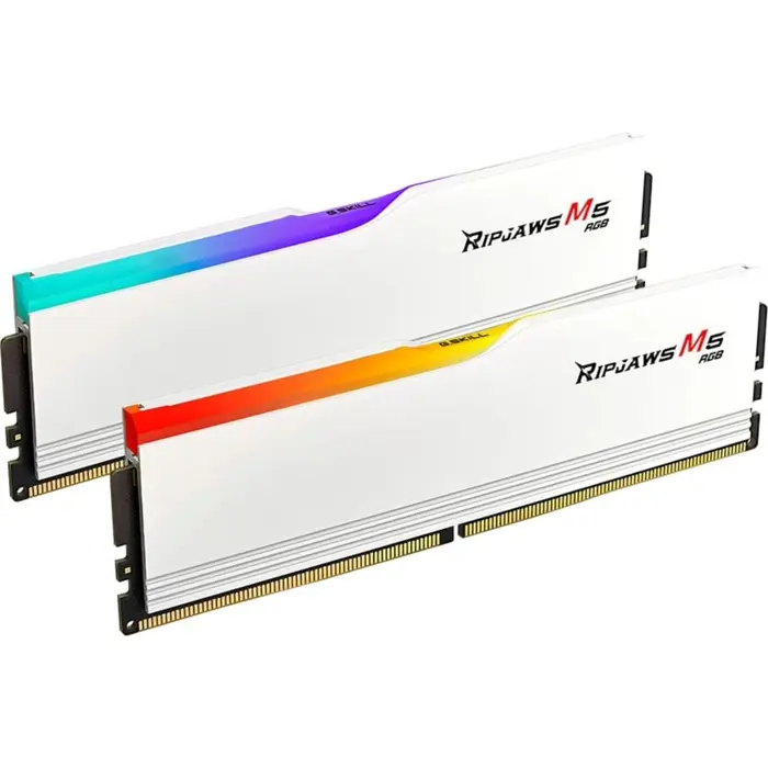 G.Skill DDR5 - 96GB - 6000 - CL - 30 (2x 48 GB) Dual Kit, RAM (F5-6000J3036F48GX2-RM5RW, Ripjaws M5, INTEL XMP)