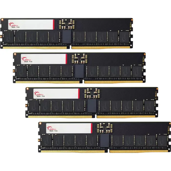 G.Skill DIMM 128 GB DDR5-6400 (4x 32 GB) Quad Kit (black, F5-6400R3239F32GQ4-T5N, T5 NEO, AMD EXPO)