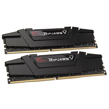 G.Skill RipJaws V, DDR4-3600, CL18 - 16 GB Dual-Kit, black F4-3600C18D-16GVK