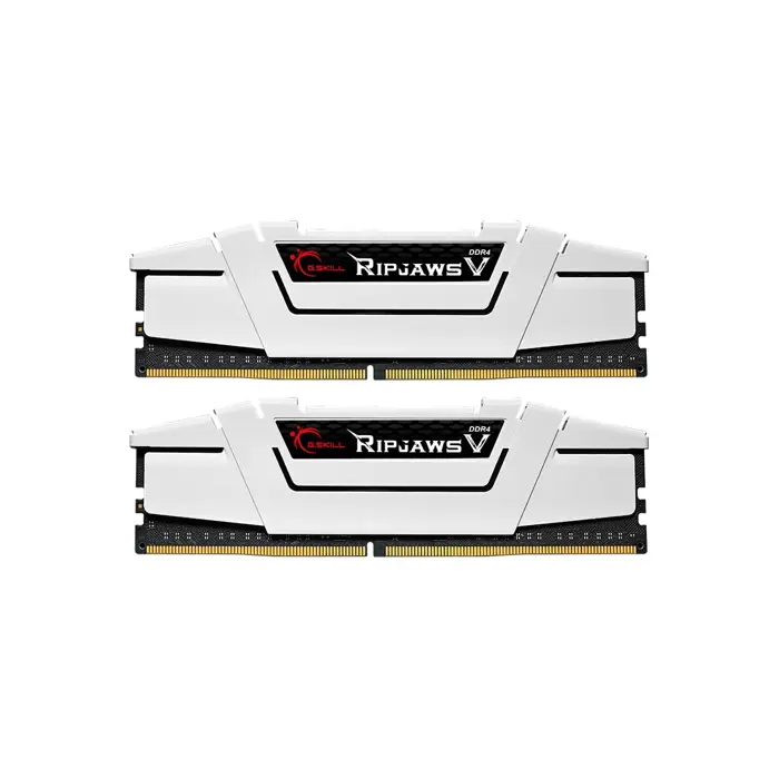 G.SKILL RIPJAWSV DDR4 2X8GB 3200MHZ CL16 REV2 WHITE