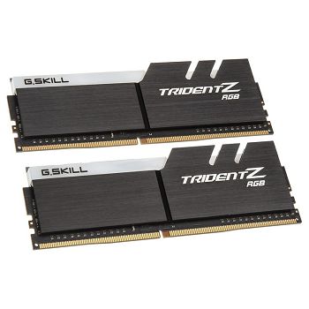 G.Skill Trident Z RGB, DDR4-3200, CL16 - 16 GB Dual-Kit, black F4-3200C16D-16GTZR