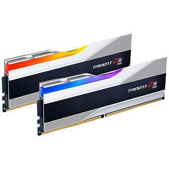 G.Skill Trident Z5 RGB, DDR5-6400, CL32, XMP 3.0 - 32 GB Dual-Kit, Silver F5-6400J3239G16GX2-TZ5RS