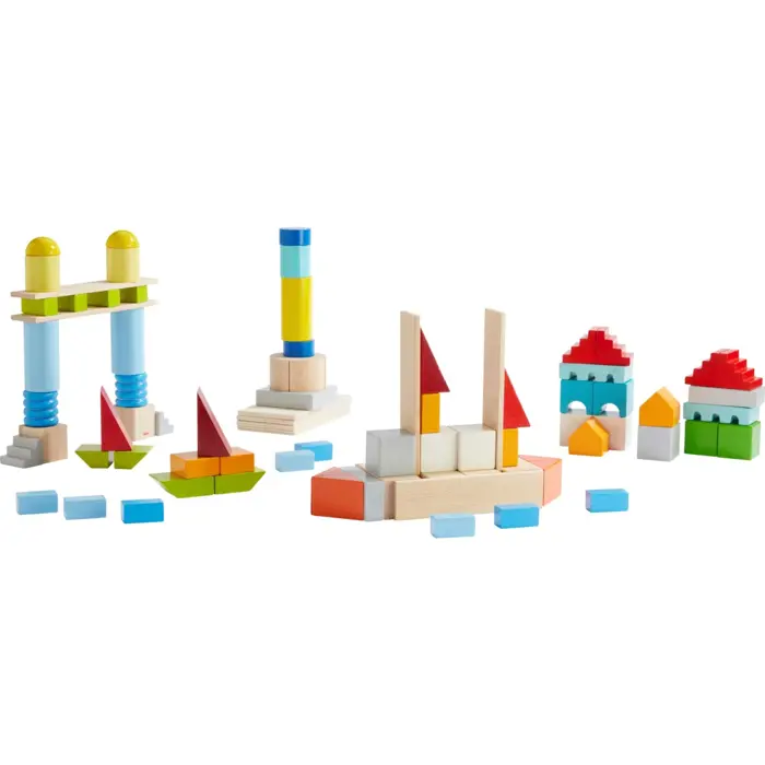 HABA Basic Building Blocks Colorful, Medium Set