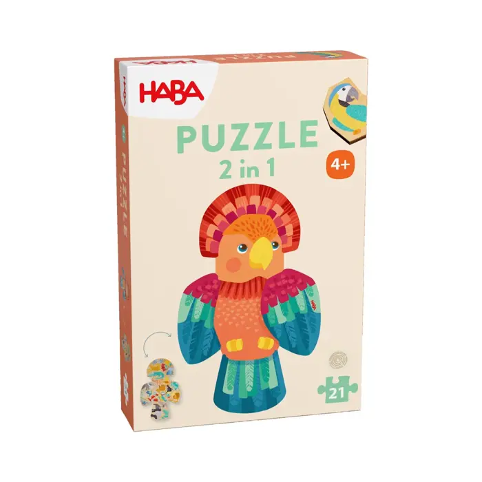 HABA Puzzle 2 in 1 Parrot