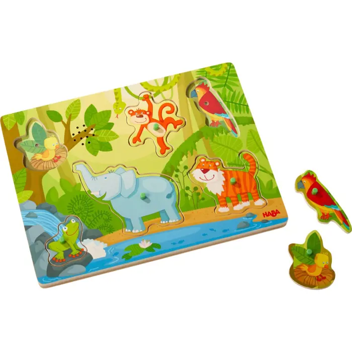 HABA sound gripping puzzle In the jungle