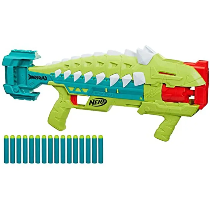 Hasbro Nerf DinoSquad Armorstrike, Nerf Gun (light green/dark green)