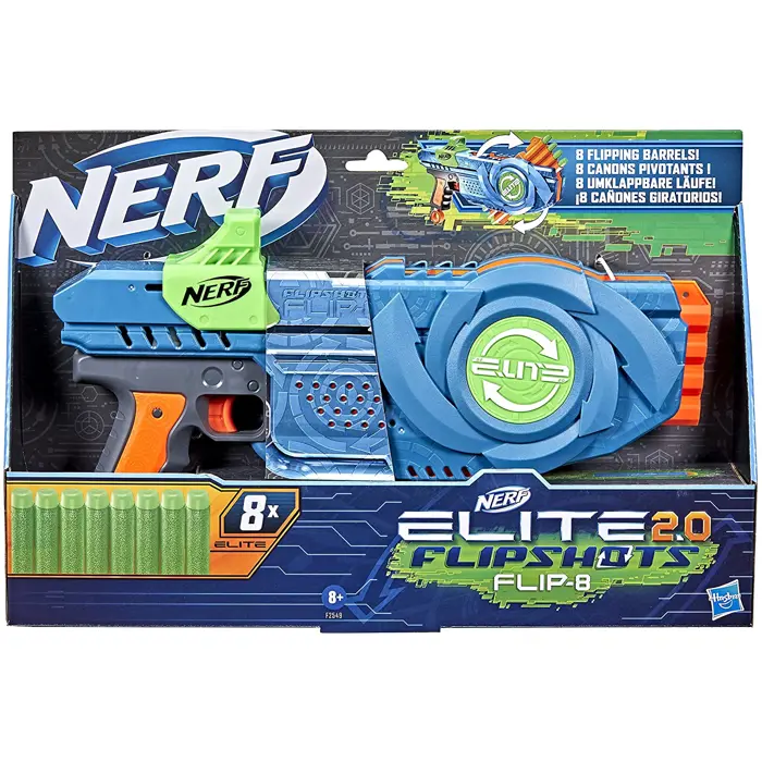 Hasbro Nerf Elite 2.0 FLIP 8 - F2549EU4