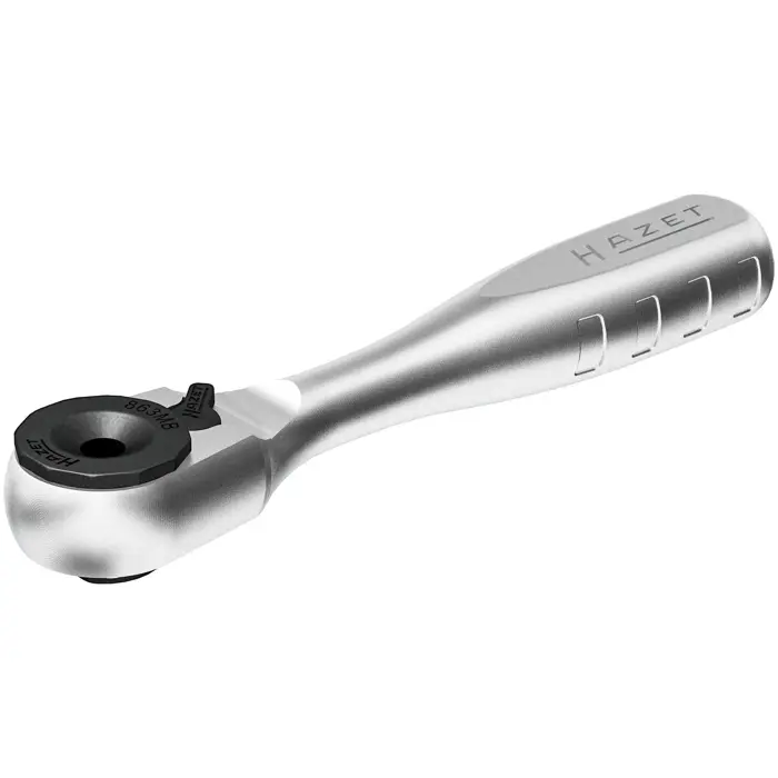 Hazet bit reversible ratchet solid steel 863MB, 1/4 (operating angle 6, spring lock)