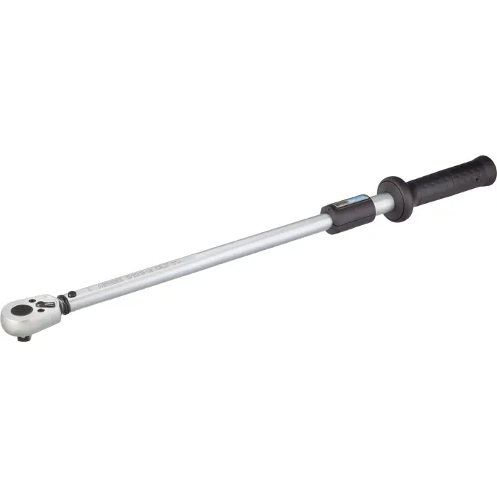 Hazet torque wrench 5123-2CLT, 1/2" (silver/black, incl. ratchet attachment)