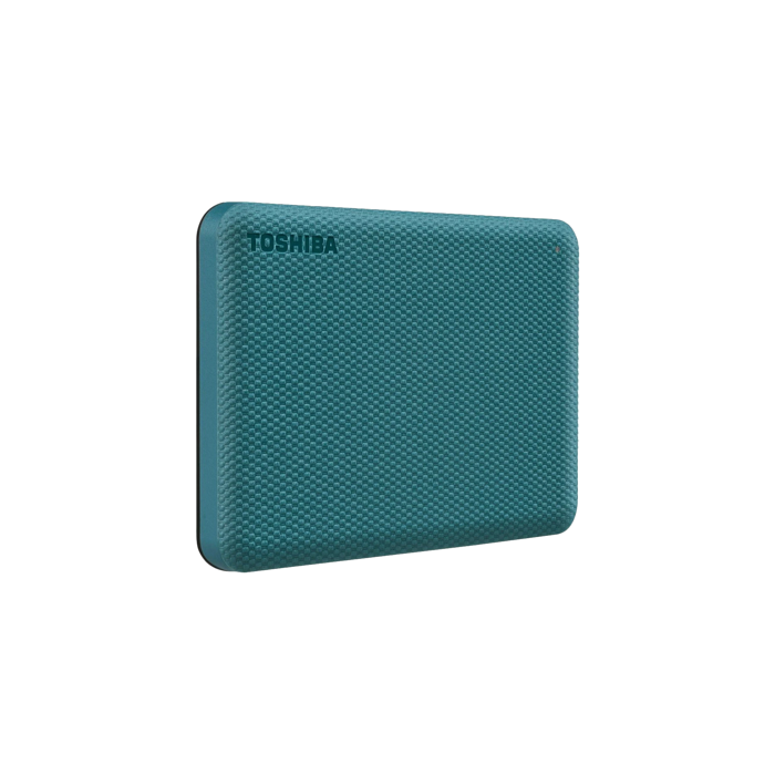 HDD Extern TOSHIBA CANVIO Advance 1TB, 2.5", USB 3.2 Gen1 (5Gbit/s), Backup and Security software, Textured Green, 149g