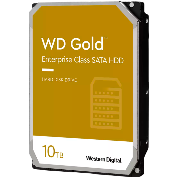 HDD Server WD Gold 10TB CMR 512e, 3.5, 512MB, 7200 RPM, SATA