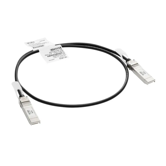 Hewlett Packard Enterprise Aruba Instant On 10G SFP+ > SFP+ DAC cable 1 meter, direct attach copper cable