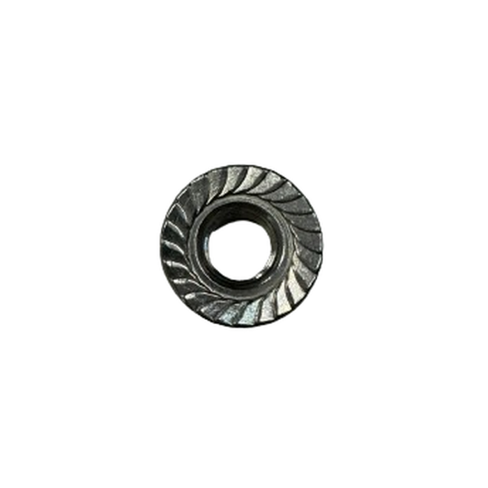 Hexagon nuts with flange and serration, 100 kom