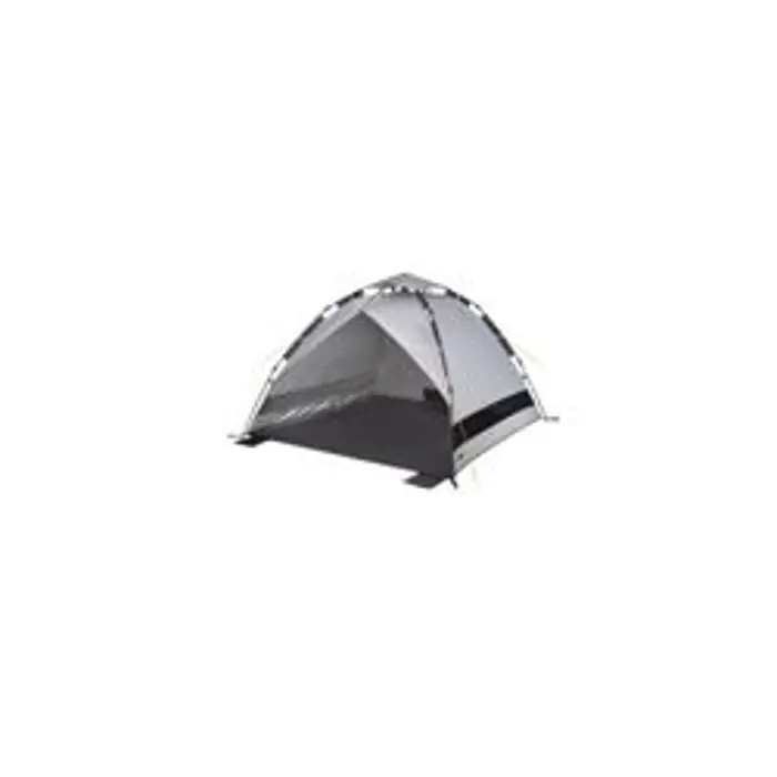 High Peak beach shelter Calida 80, tent (silver/grey, umbrella system, model 2022)