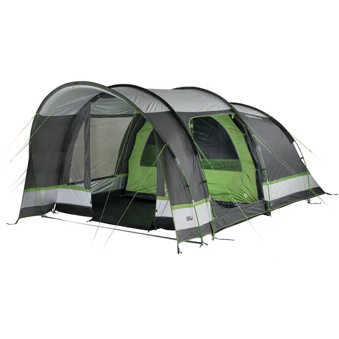 High Peak family tunnel tent Brixen 5.0 (grey/green)