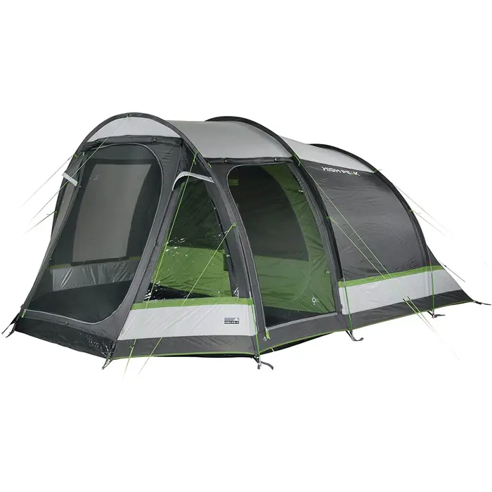 High Peak family tunnel tent Meran 5.0 (grey/green)