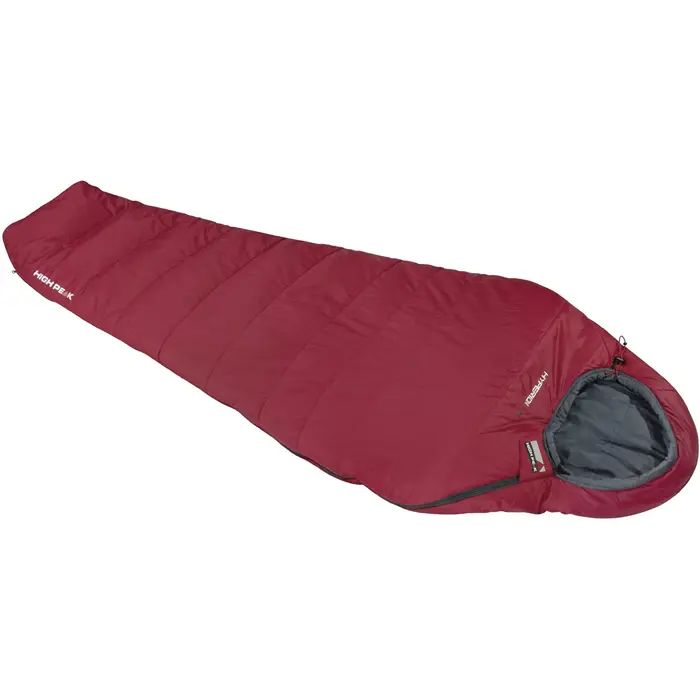 High Peak Hyperion 1 M, sleeping bag (dark red/grey)