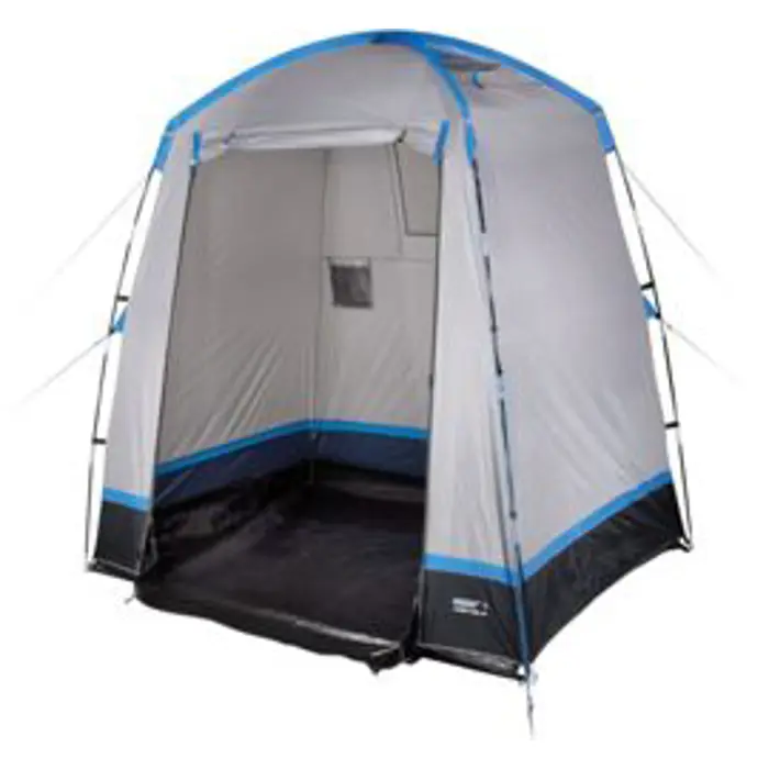 High Peak multi-purpose tent Torbole (light grey/blue, free-standing, model 2022)
