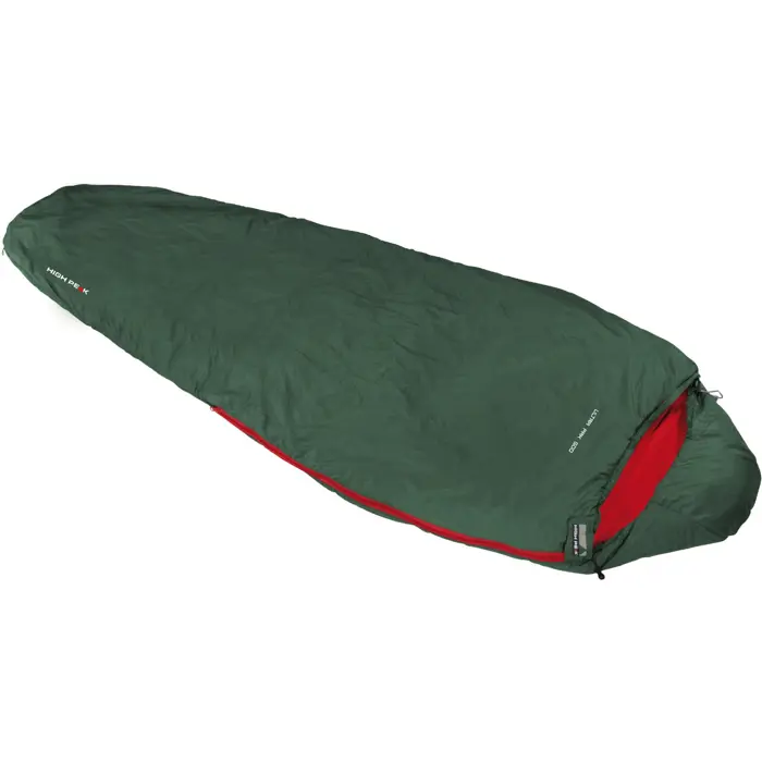 high-peak-mummy-sleeping-bag-ultra-pak-500-eco-dark-greenred-90478-23254-w.webp