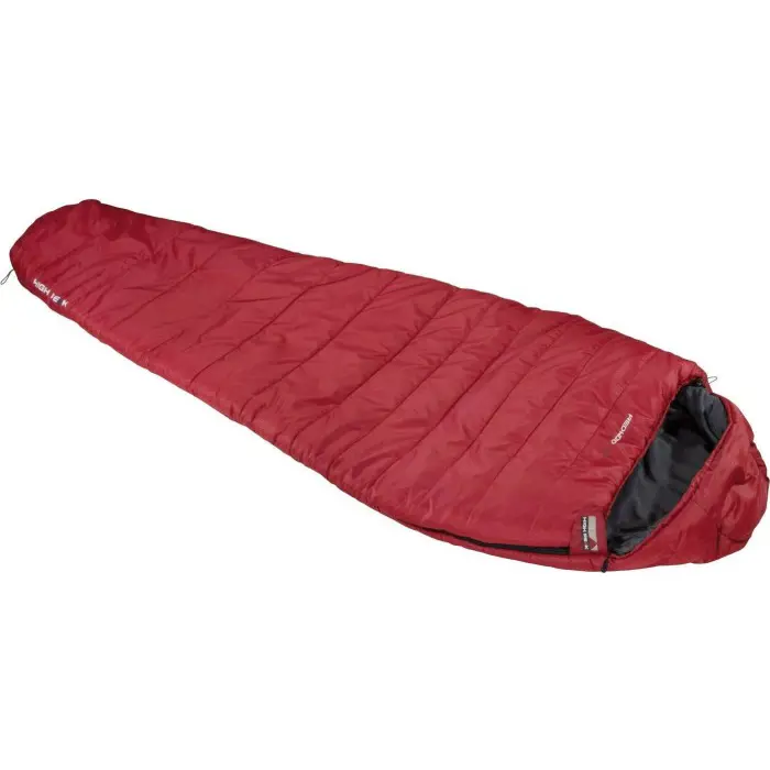 High Peak Redwood -3, sleeping bag (dark red/grey)