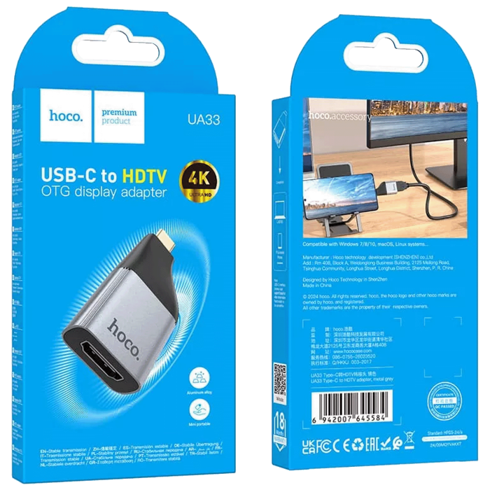 hoco-adapter-usb-type-c-na-hdmi-4k-ua33-14211-dez-59477.webp