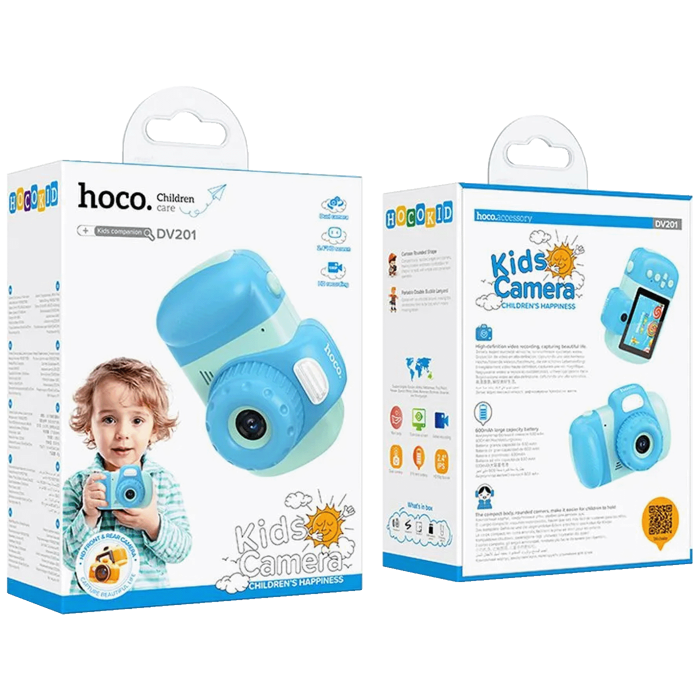 hoco-djecija-kamera-2-ips-lcd-32-mpx-fullhd-microsd-dv201-bl-99652-dez-48520.webp