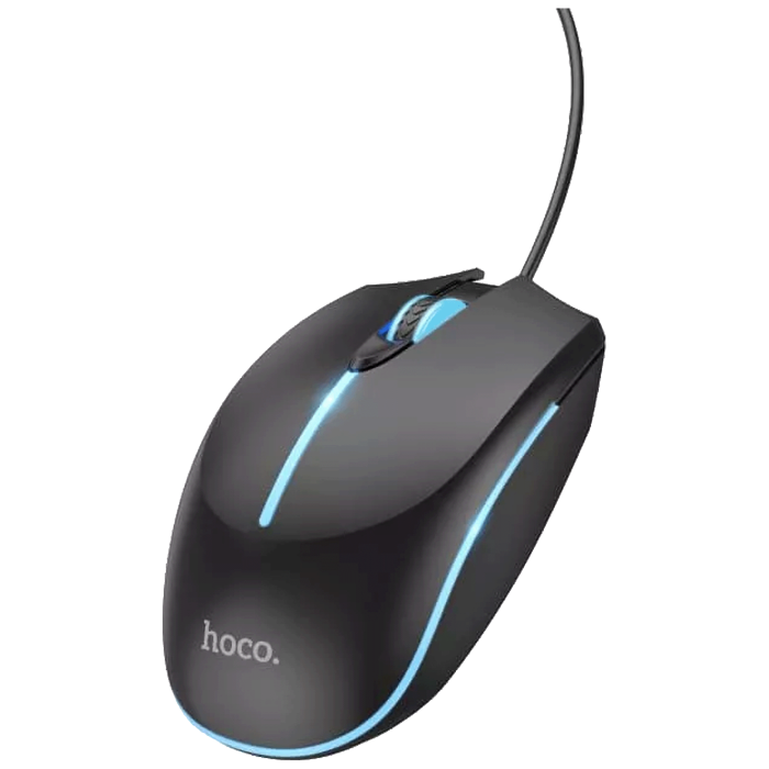 hoco. Miš optički, gaming, 2400 dpi, USB - GM37 Wonderful Black