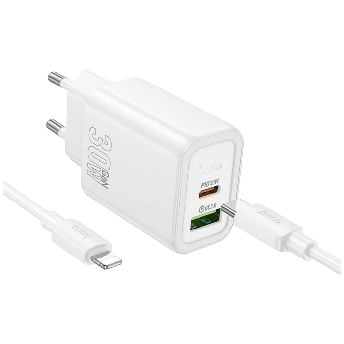 hoco-punjac-kucni-sa-type-c-lightning-kabelom-pd30w-qc30-n63-24806-dez-59476.webp