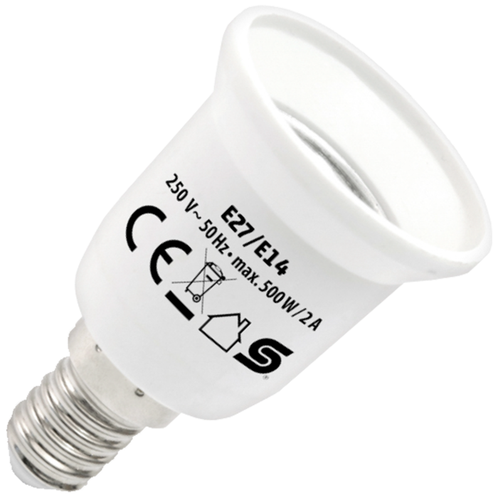 home Adapter za sijalično grlo E14 na E27 - E27/E14