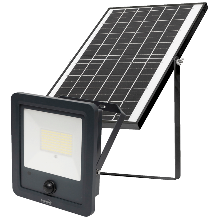 home Reflektor LED 12W sa solarnim panelom, detekcija pokreta - FLP1800SOLAR