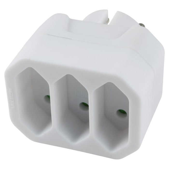 home Strujni razdjeljnik, 3 x Euro utičnice - NV 23/WH