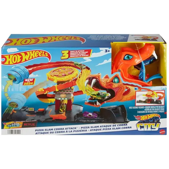 Hot Wheels City Cool Pizza - Attack of the Cobra HTN81 MATTEL