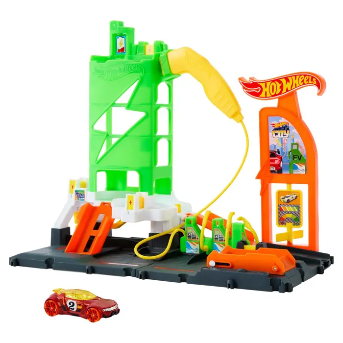Hot Wheels City HTN79 MATTEL Car Charging Station