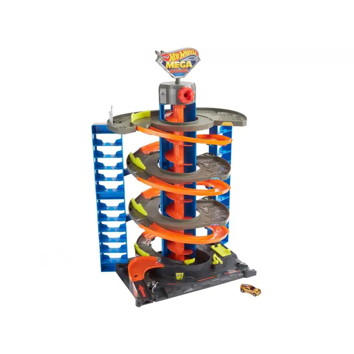 HOT WHEELS CITY TWISTED MEGA GARAGE SET GTT95