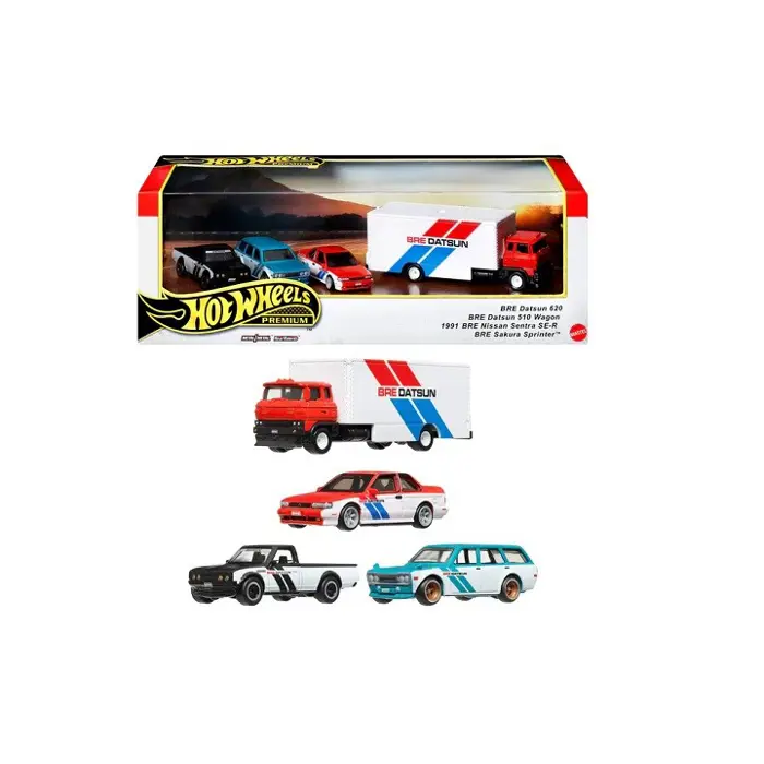 Hot Wheels Premium Zestaw Real Riders HRT52