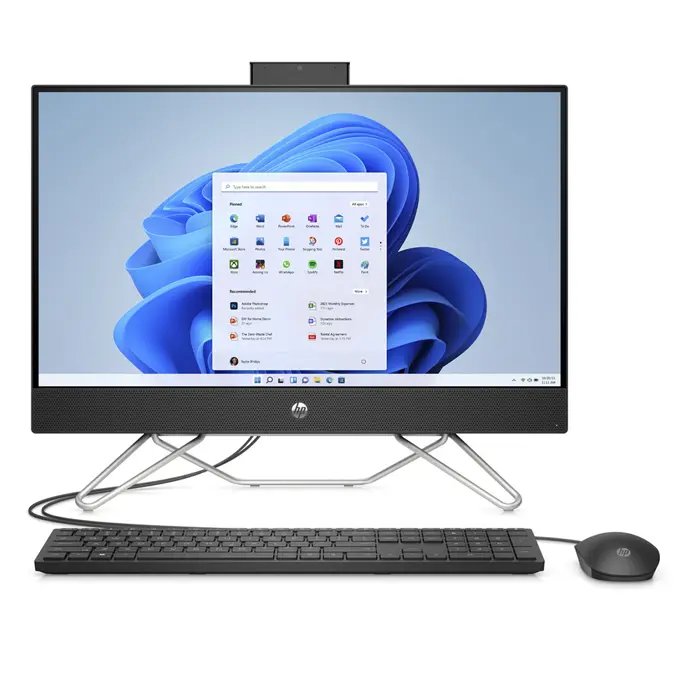 HP 24-cb1292nh All-in-One; Core i3 1215U 1.2GHz/8GB RAM/256GB SSD PCIe;WiFi/BT/webcam/Intel UHD Graphics/23.8" FHD (1920x1080)/Win 11 64-bit/Basic Stand - Premium Obnovljeno