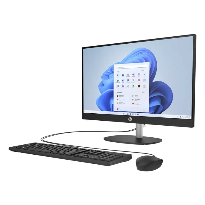 HP 24-cr2027nh All-in-One AI; Core Ultra 7 255U 2.0GHz/8GB RAM/512GB SSD PCIe;WiFi/BT/webcam/Intel Graphics/23.8" FHD (1920x1080)Touch/Win 11 64-bit/Basic Stand - Premium Obnovljeno